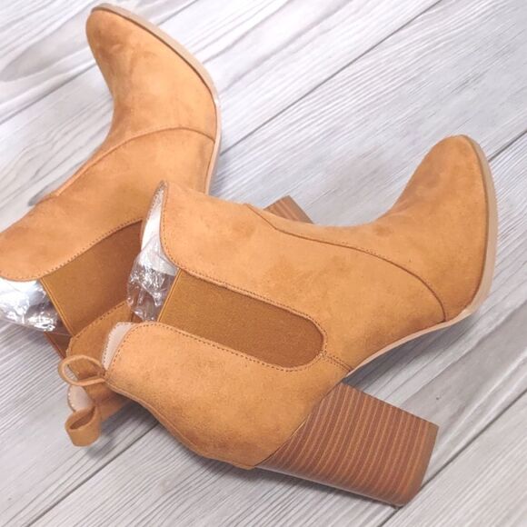 (71-1801)  Omysky Women's Pointed Toe Ankle Boot Sz 7 - Picture 9 of 11